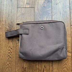 BVLGARI Emirates Business Class Clutch Style Bag Only Brown with Handle